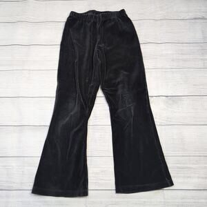 8 Hanna Andersson Black Velour Pants